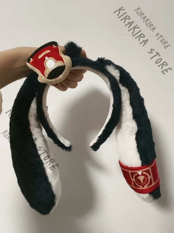 Honkai: 스타 레일 Pom-Pom 코튼 헤어 걸쇠 코스프레 머리카락 발톱 애니메이션 액세서리 소품 만화 모자를 쓰고 있죠 장식품 마스코트