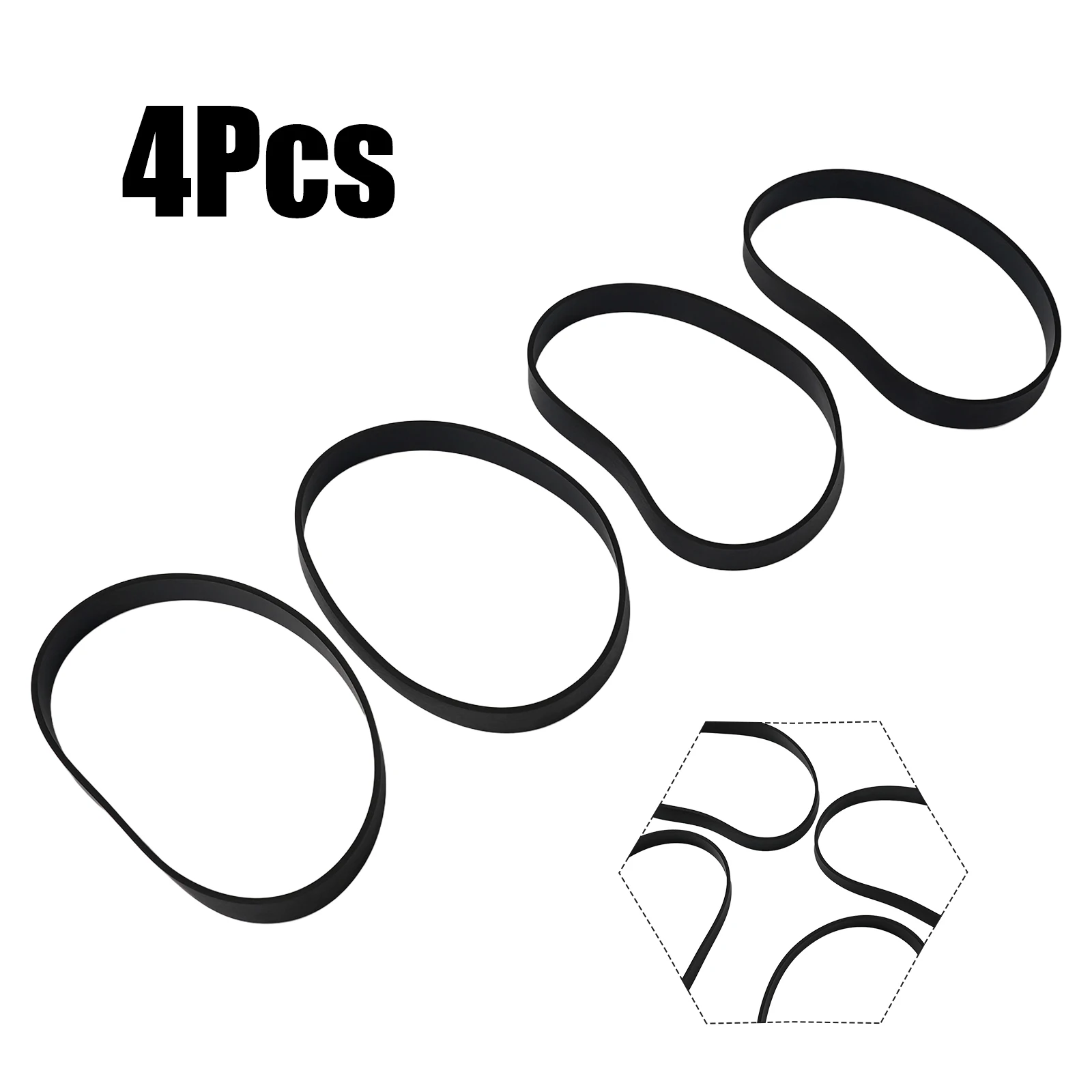 Belts For Bissell 7/9/10/12/14/16 P/n3031120 Vacuum Cleaner Home Appliance Spare Parts Replaceable Accessories