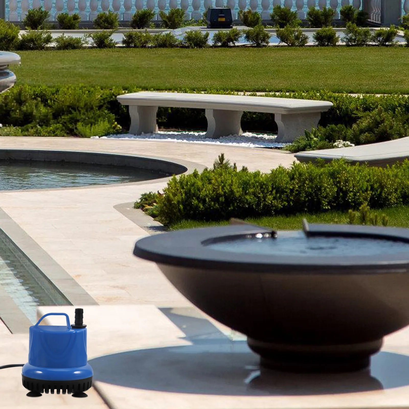 

Миниатюрный погружной водяной насос для аквариумов, прудов, фонтанов (для использования в помещении и на улице), для циркуляции чистой воды, низкое энергопотребление