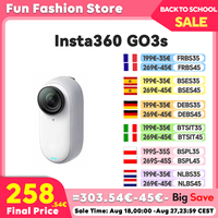 Insta360 New GO 3S – 4K Tiny Camera, Portable and Versatile, Hands-Free, POV, Mount Anywhere, Stabilization