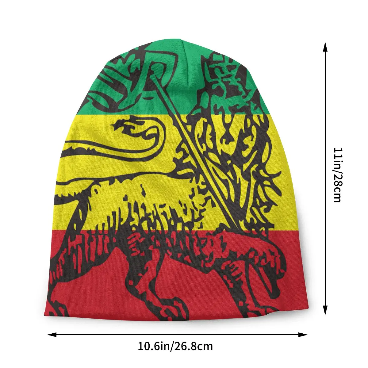 Cool Rasta Lion Of Judah Art Dreadlock Rastafari Skullies Beanies Hats Spring Men Women Ski Caps Warm Head Wrap Bonnet Knit Hat