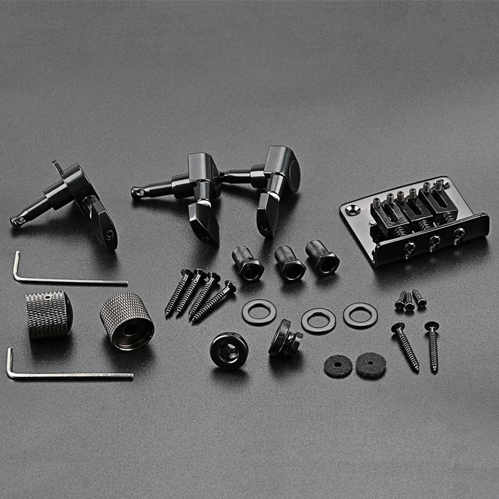 

Saddle Bridge Control Knob Guitar Parts and Accessories 3-stringed for Practicing