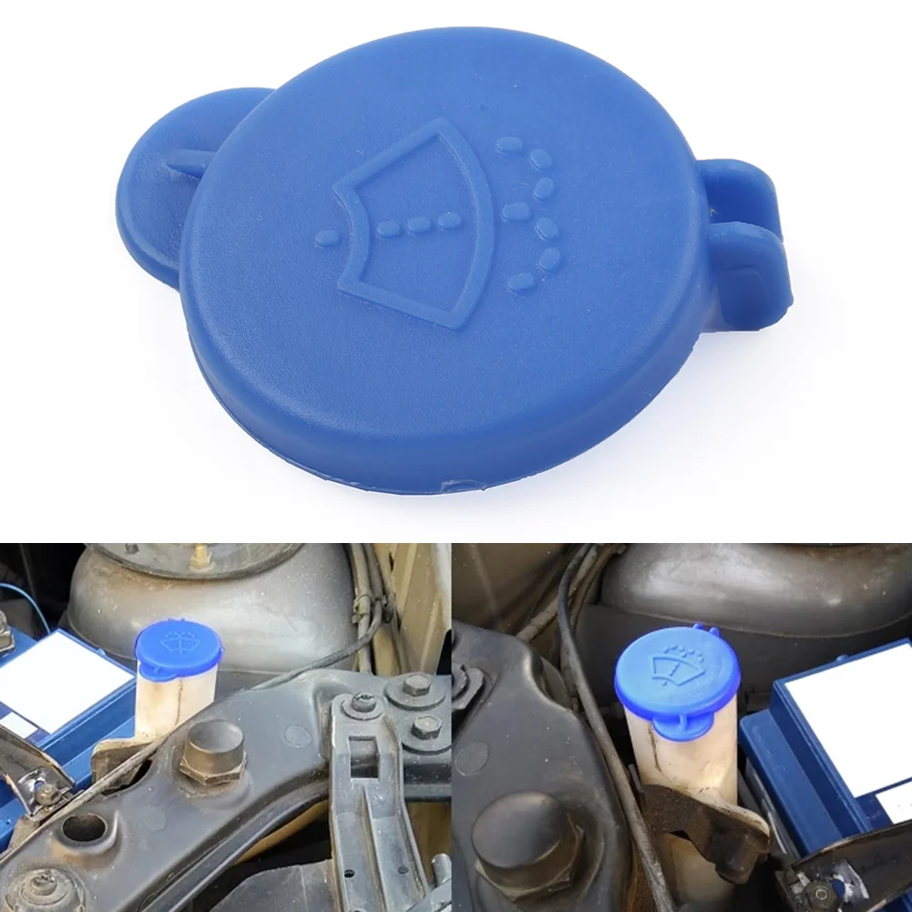 

Blue Car Windshield Wiper Washer Fluid Reservoir Cover Water Tank Bottle Cap 1488251 For Ford Fiesta MK6 Fusion Figo EC