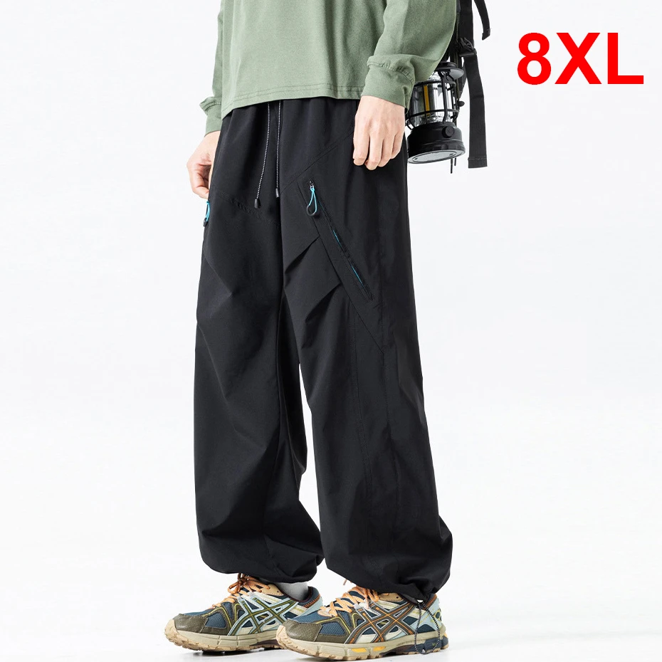 

8XL Plus Size Camping Hiking Pants Men Cargo Pants Fashion Casual Joggers Male Big Size Outdoor Trousers