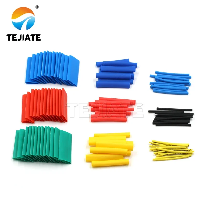 EP Heat shrink tubing insulation sleeve flame retardant color combination set home DIY electrical wiring data line