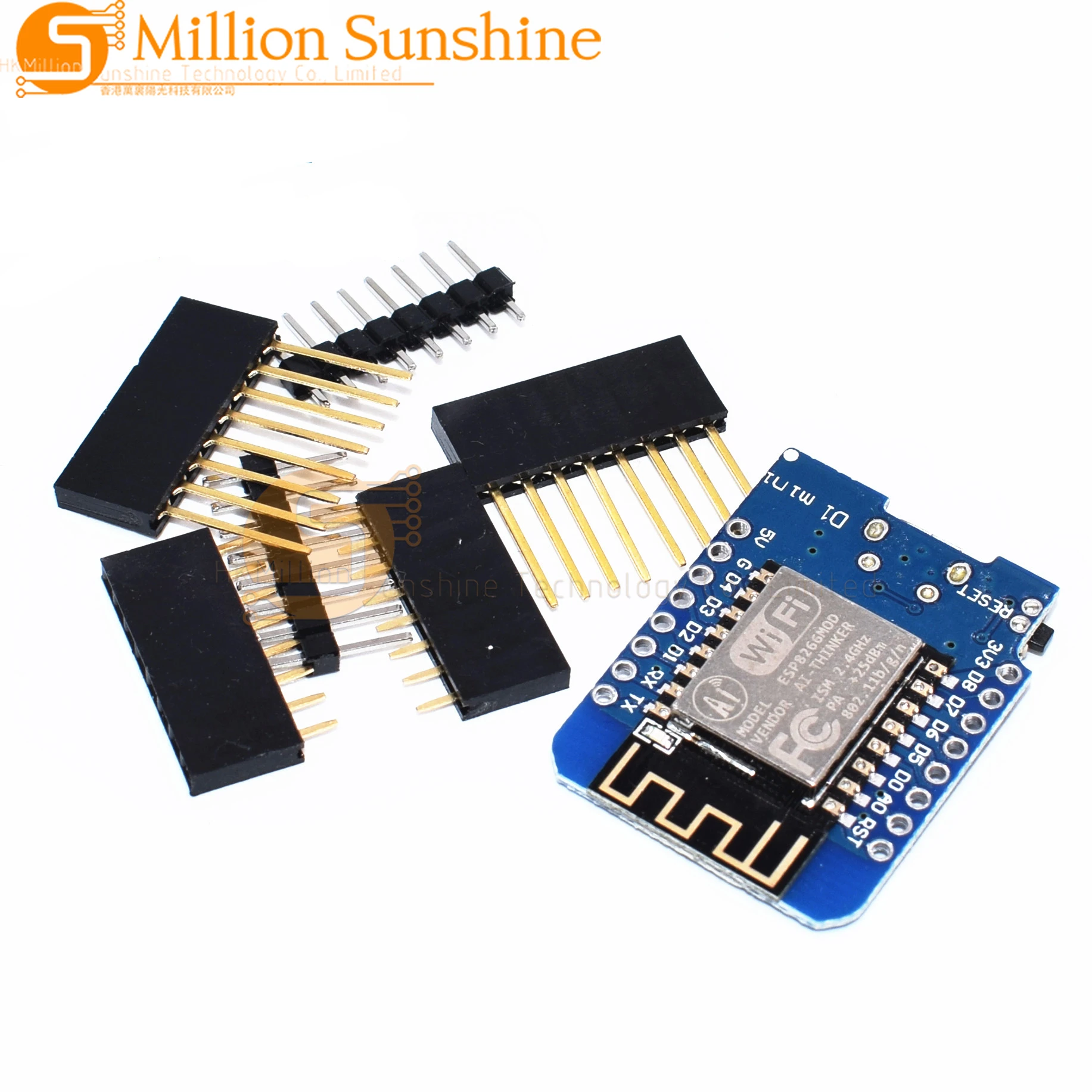 ESP8266 D1 Mini Pro WiFi Development Board NodeMcu WS2812 RGB DHT11 DHT22 AM2302 Relay DS18B20 BMP180 Motor for WeMos DIY Kit