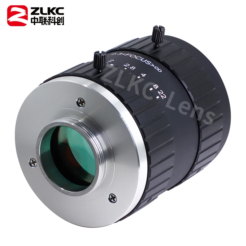 NIR Camera 35mm Lens 700-1700nm SWIR Wavelength 1'' Cmos Cameras F1.4 C-Mount for 5MP Machine Vision Cameras SW3514MP5IR