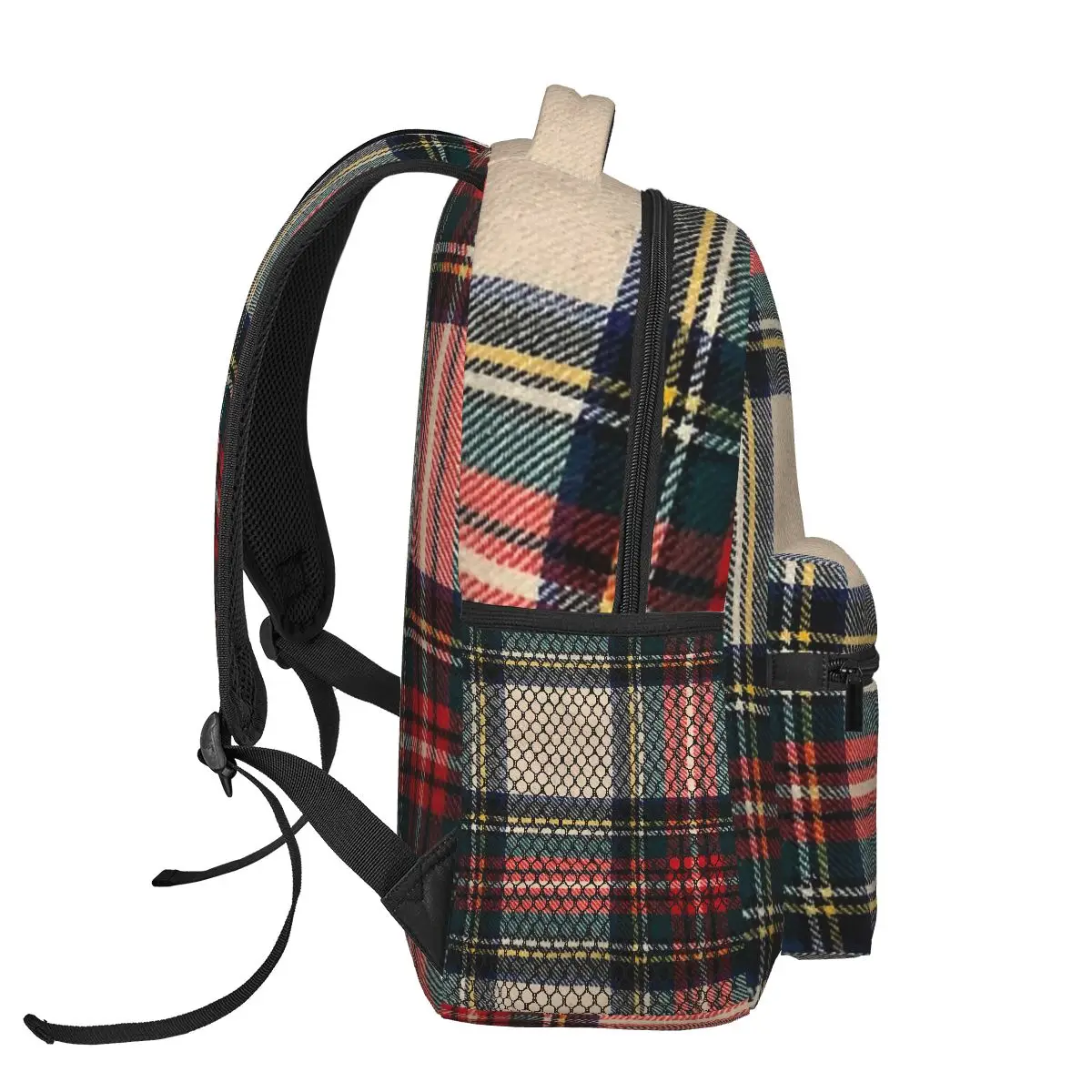 Mochilas infantis Tartan vestido Marshall, mochila para meninos e meninas, mochila escolar, mochila para laptop dos desenhos animados, bolsa de ombro, grande capacidade