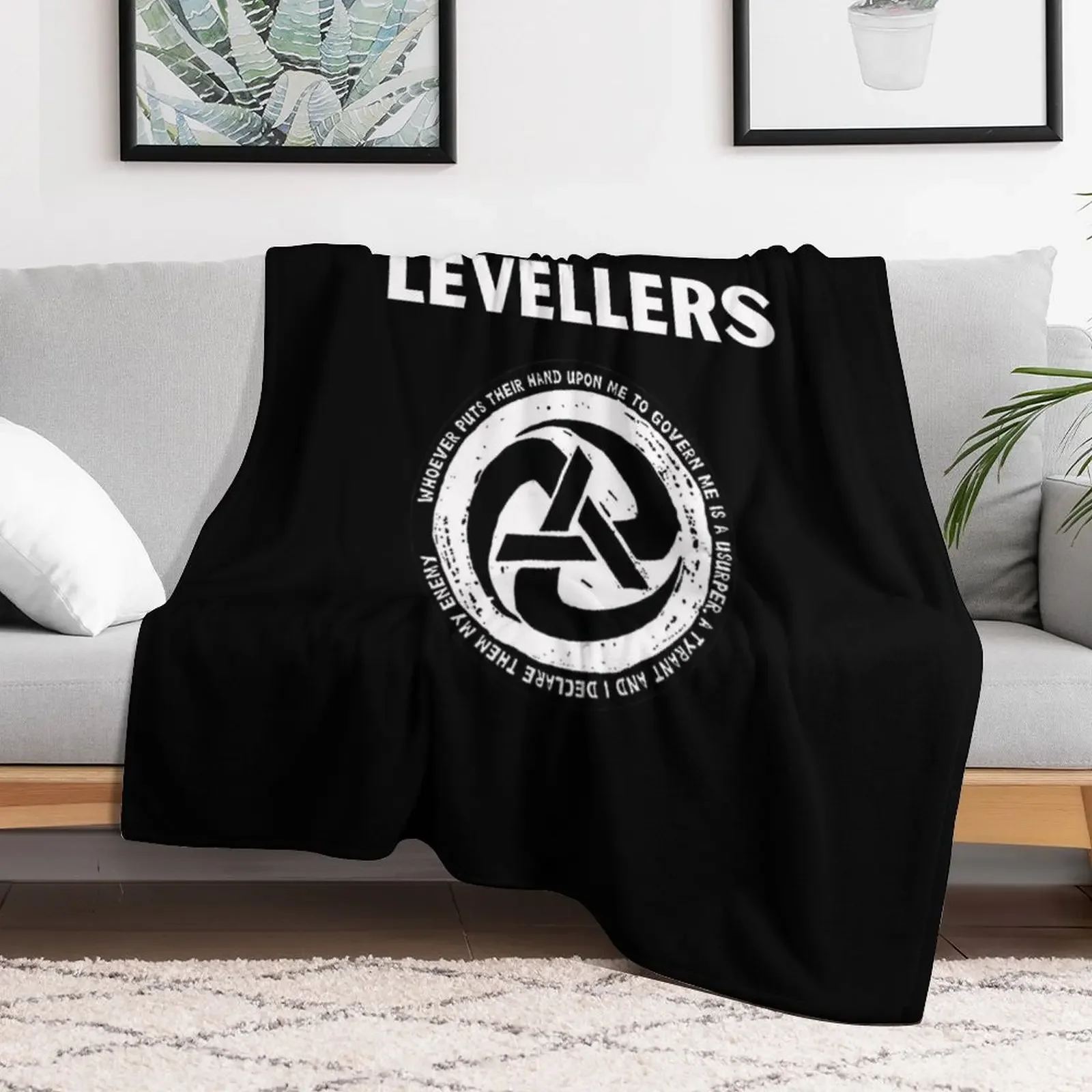 LEVELLERS BAND Throw Blanket Reusable Durable Soft Blanket for All Seasons