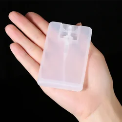 20ml Refillable Bottles Atomizer Perfume Roller Spray Moisturizing Water Box Card Type Travel Empty Container