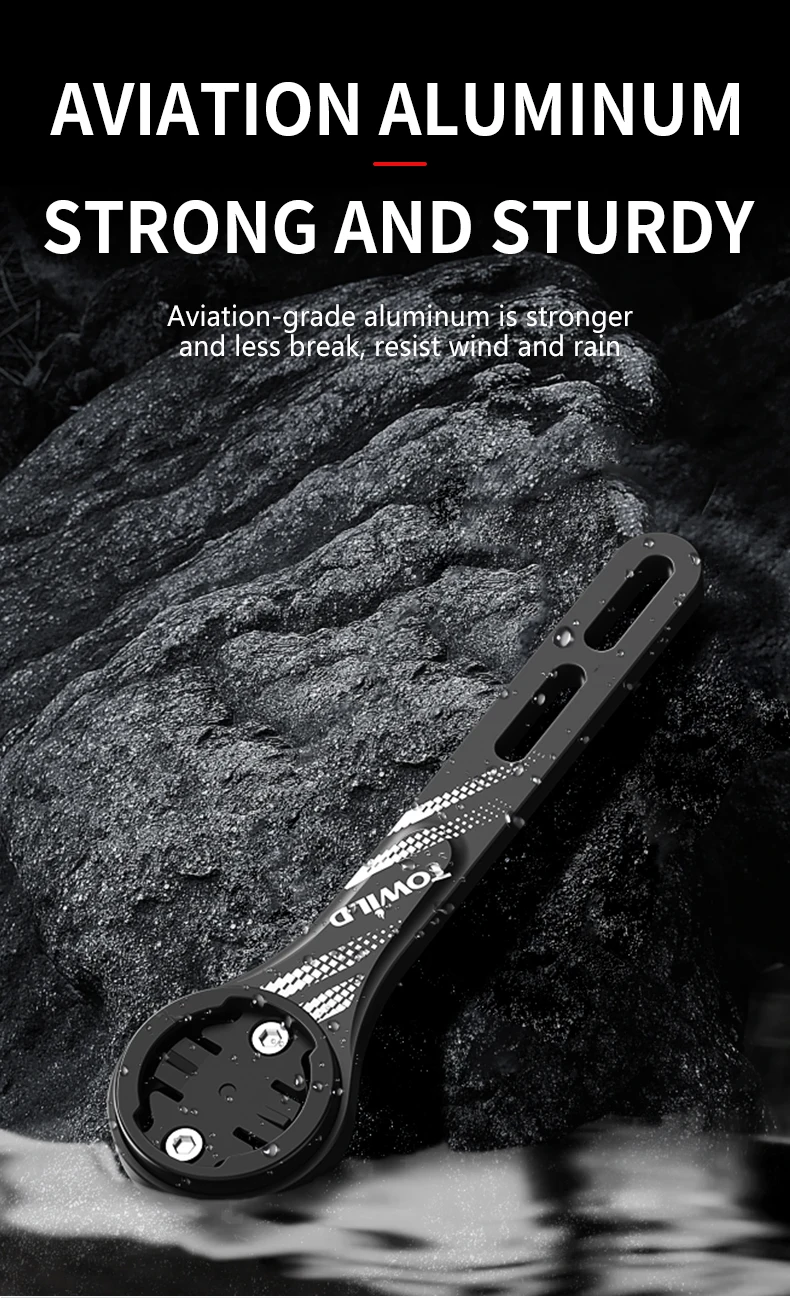 Tild AS70 aluminiowy uchwyt li – Out Front Bike Computer Mount Garmin recenzja i cena