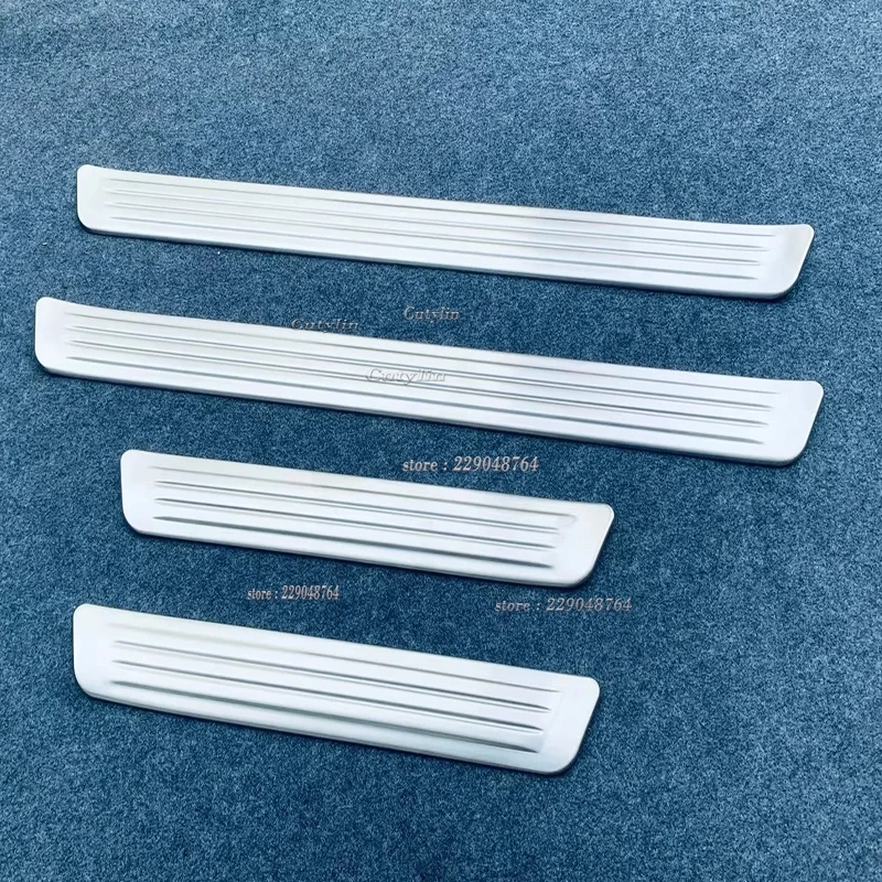 For Toyota Prius 60 Series 2023 2024 Stainless Stee Car Doors Sill Plates Cover Trim l Door Sill Pedal Sticker Car Accessories