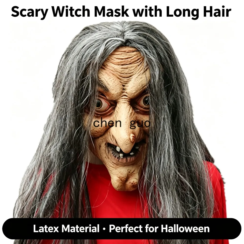 Horror mask role play tabletop game npc mask hood escape haunted house ghost dress up halloween dance