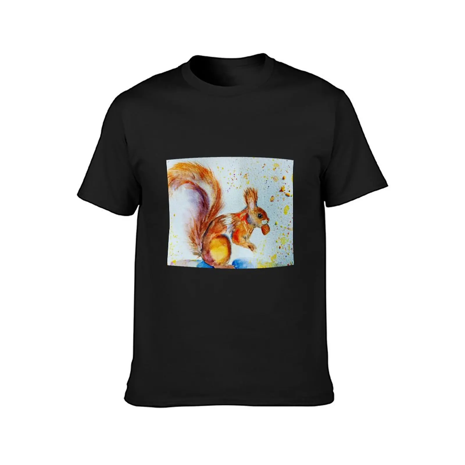 Eastern Red Squirrel T-Shirt shirts graphic tees heavyweights heavy weight t shirts for men