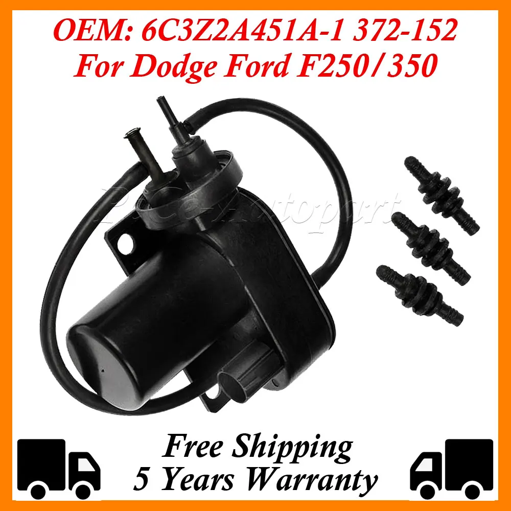

For Dodge Ford F250/350 6C3Z-2A451-A 372-152 Diesel Electric Vacuum Pump Without Support