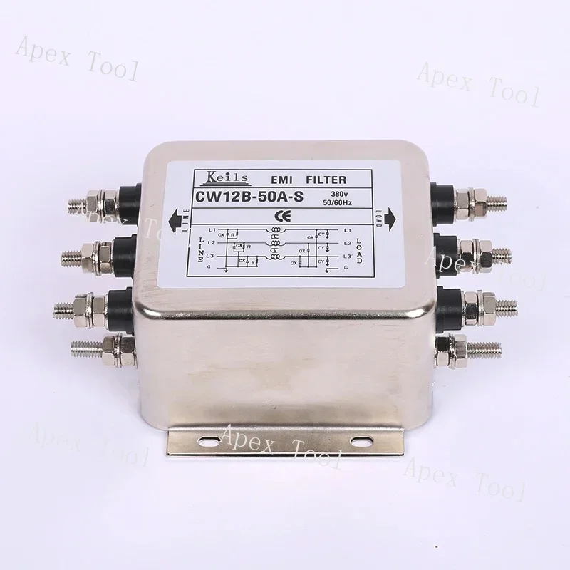 Three-phase Three/four-wire 380V AC Power Supply EMI Servo Inverter Anti-interference CW12B-60A-S