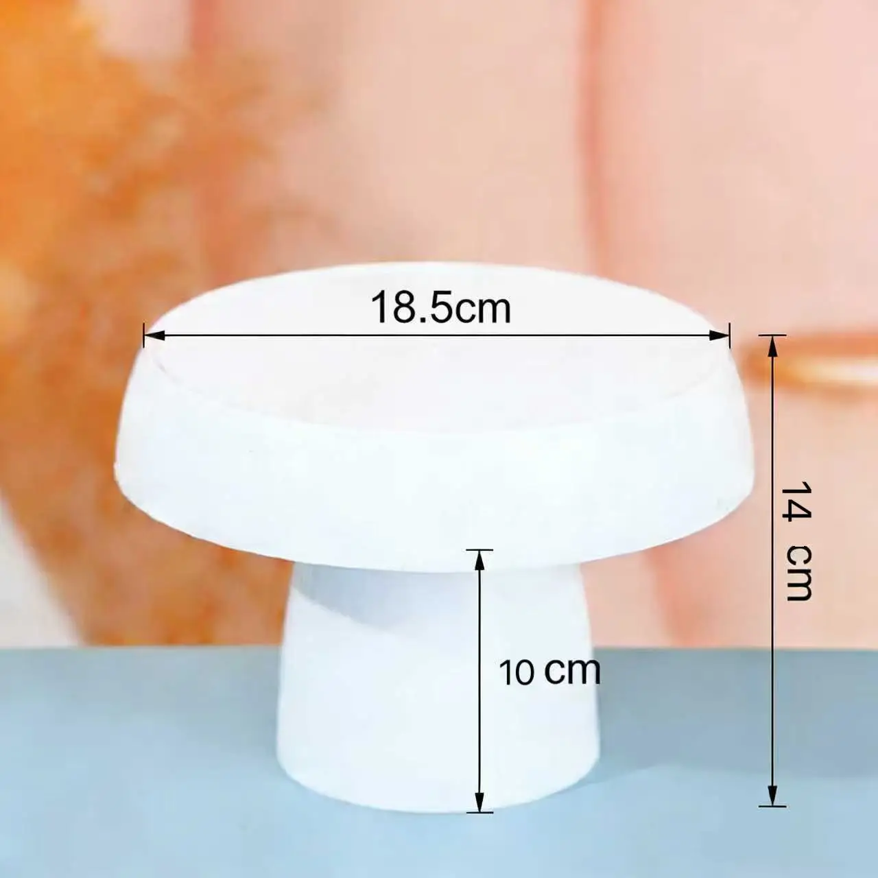 1PC Dessert Cake Stand Tray for Afternoon Tea Wedding Birthday Party Display Cold Meal Tea Break Elegant Tableware Accessory view 5