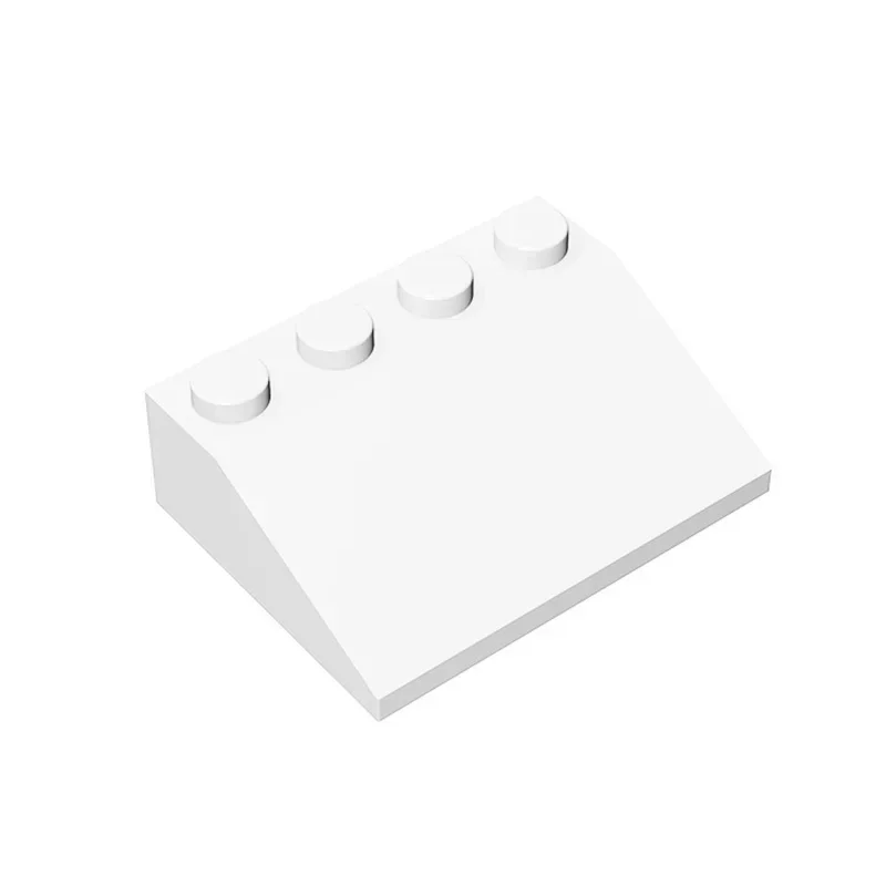 MOC 10 SZT. Części 3297 Slope 33 3x4 Klocki Zestaw do Budowy Domu Zamku Cegły Elementy Puzzle DIY Zabawki Prezent Urodzinowy dla Dzieci