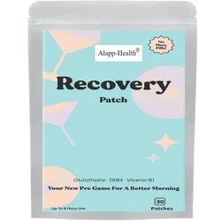 Recovery Transdermal Patches Supports Morning After With Vitamin B1, Dhm, Glutathione 30 Patches One Month Supply