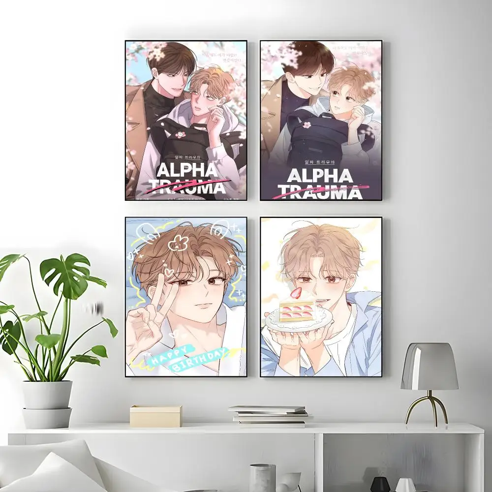 Manhwa Alpha Trauma Poster Poster High Quality Wall Art for Home Office Bedroom Living Room Perfect