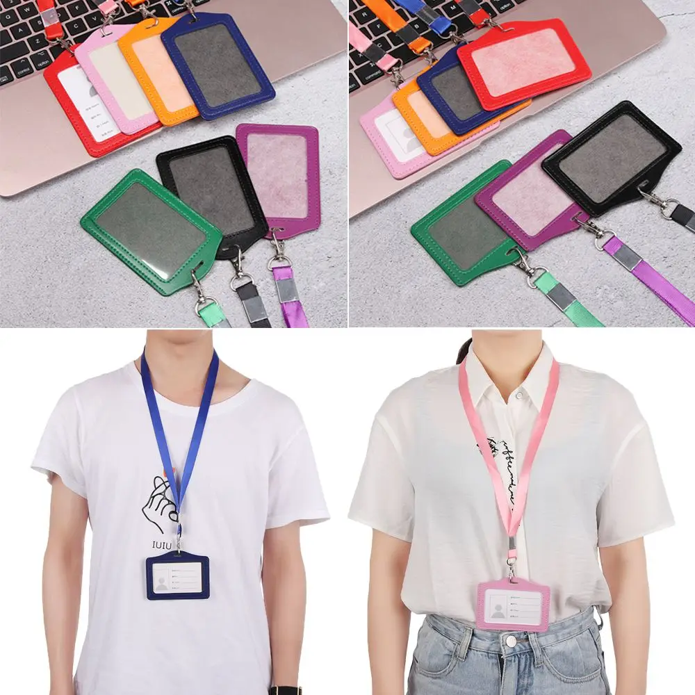 New Office Supplies Badge Case Bus ID Holders Name Card Holders Card Sleeve Protective Shell