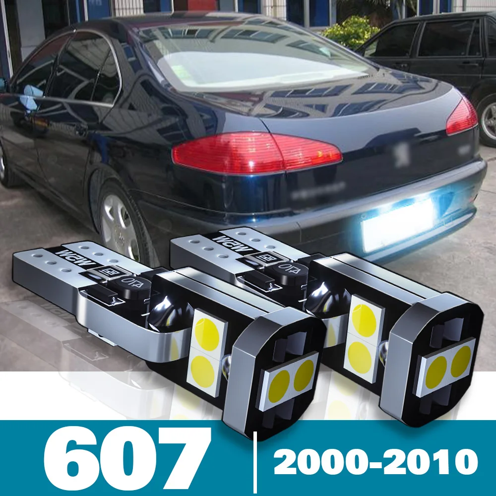 

2pcs LED License Plate Light For Peugeot 607 Accessories 2000 2001 2002 2003 2004 2005 2006 2007 2008 2009 2010