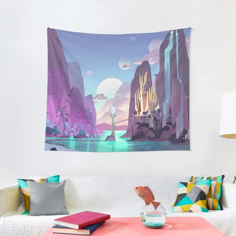 Bright Moon - Eternia -She-Ra and the Princesses of Power Tapestry Wall Hanging Decor Luxury Living Room Decoration Tapestry