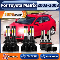 Canbus Led Headlight Bulb Fog Lights 9006 Hb4 9005 Hb3 Auto Lamp 60000LM 360W For Toyota Matrix 2003 2004 2005 2006 2007 2008