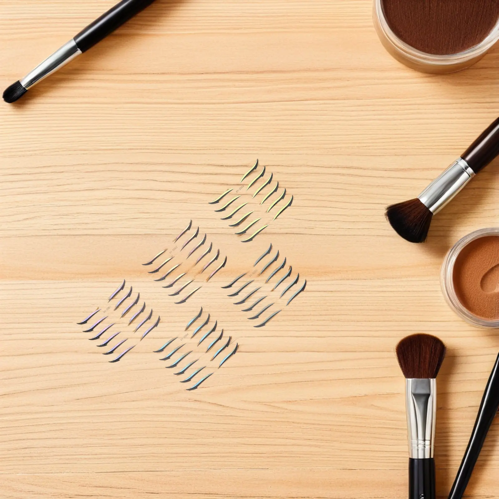 

10 листов самоклеящихся прозрачных ультратонких наклеек для подводки глаз для женщин, для праздничного макияжа, блестящие наклейки для век