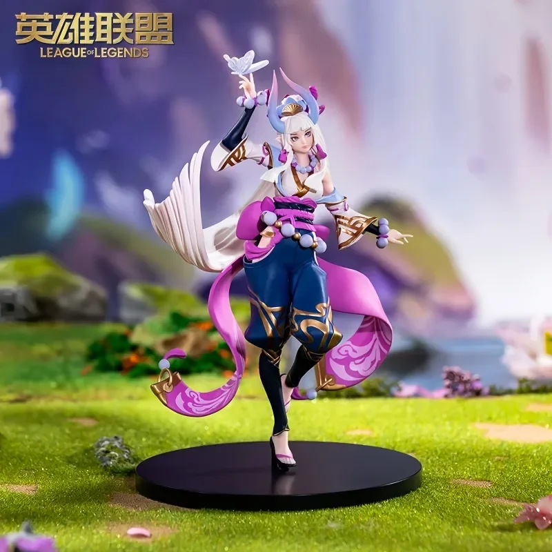 League Of Legends Lol Spirit Blossom Syndra Figure Pvc Game Peripheral Model Desktop Ornament Collectible Gift For Gamers - view 3