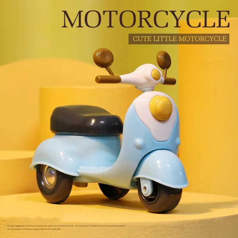 Children's Play House Toys Transportation Motorcycle Simulation Miniature Model Toys Dollhouse Accessories Toys Models