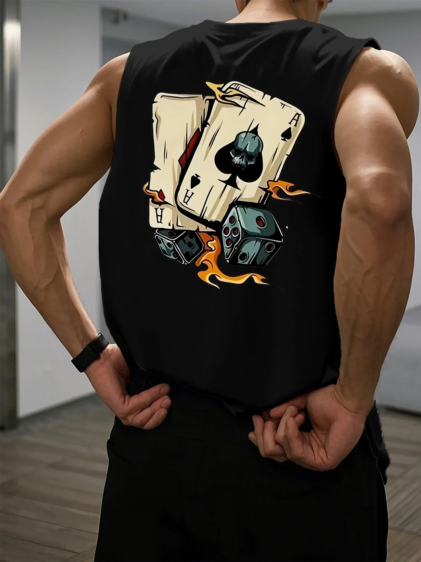 camiseta-sem-mangas-com-gola-redonda-para-homens-lazer-esporte-fitness-solta-e-estampada-com-poker-confortavel-e-respiravel