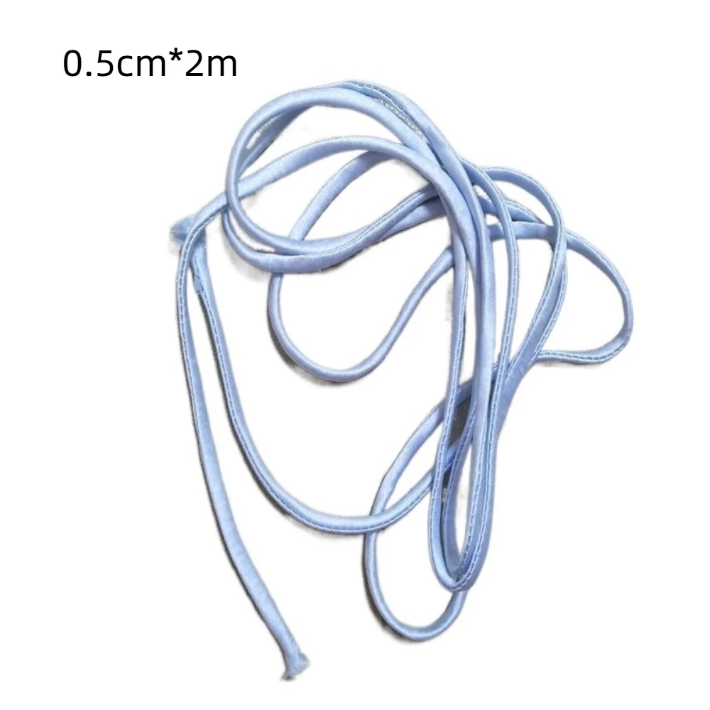 New 2M Wedding Dress Zipper Rope Adjustable Replacement Corset Back Kit Lace-Up Ultra-Thin Satin Ribbon Ties Bridal Banquet - Image 6