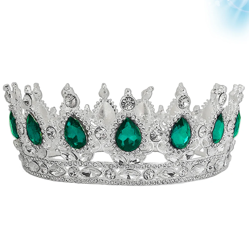

Bride Crown Headpiece Elegant Wedding Hair Accessories Fashion Headdress Bridal Tiara Silver Color Prom Party Gifts
