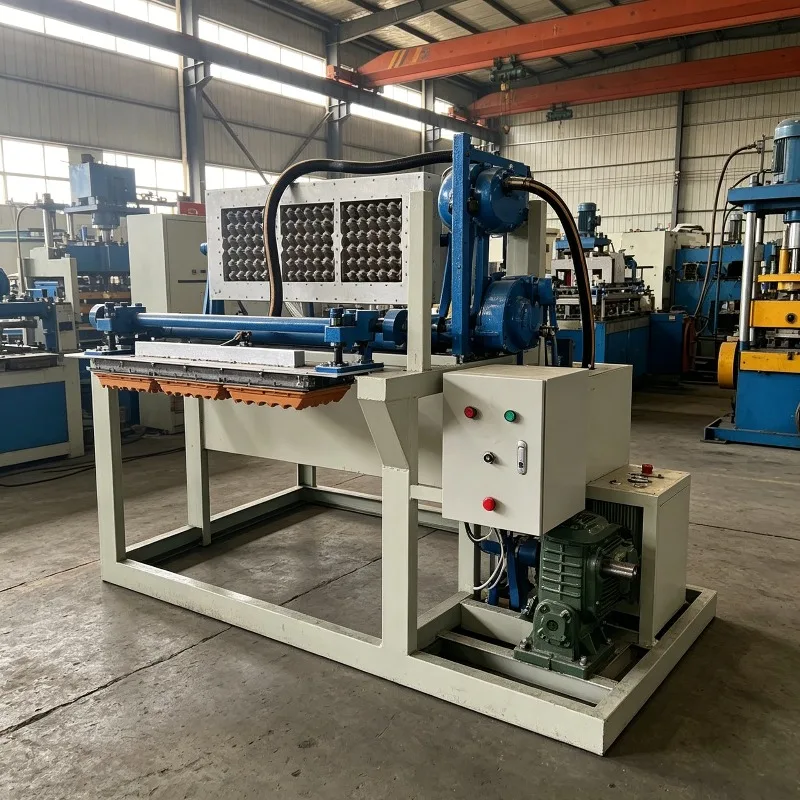 Egg Tray Machine with Multi Layer Metal Dryer Space Saving Design Suitable for Limited Workshop Area Production Customized