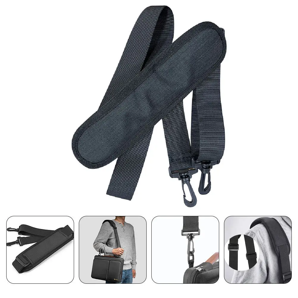Premium Wide Adjustable Shoulder Strap for Camera Bag Laptop Handbag Crossbody Purse Replacement Strap with Dual Buckles
