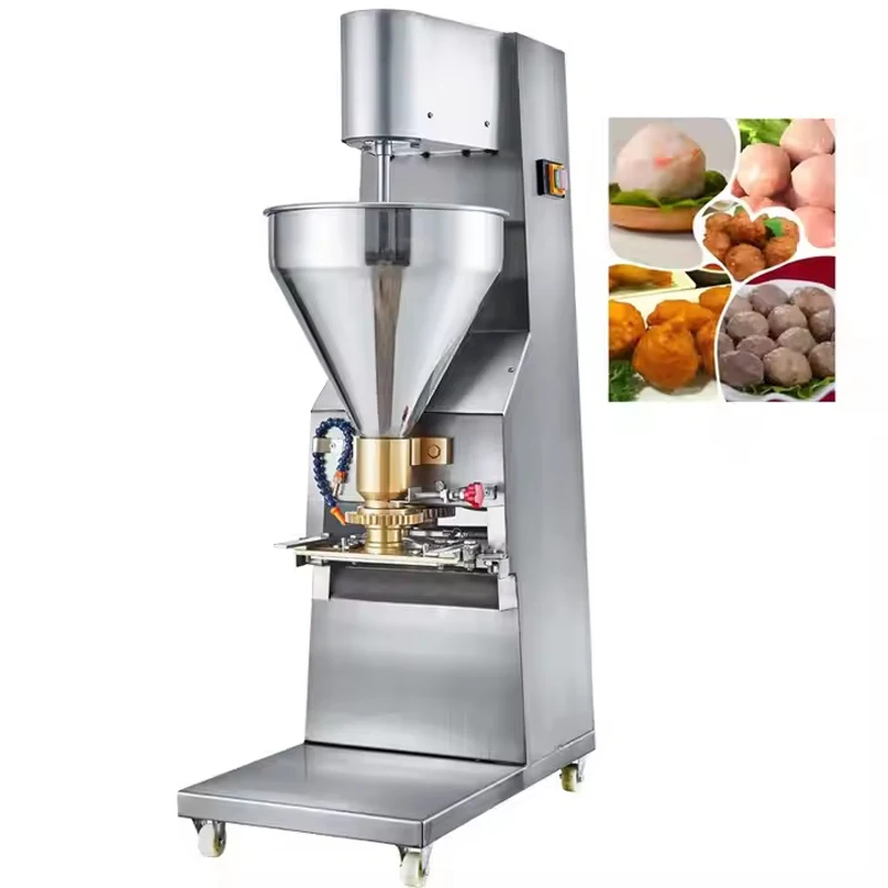 Máquina automática para hacer albóndigas, carne vegetal, máquina para hacer bolas, máquina formadora de bolas, equipo de cocina