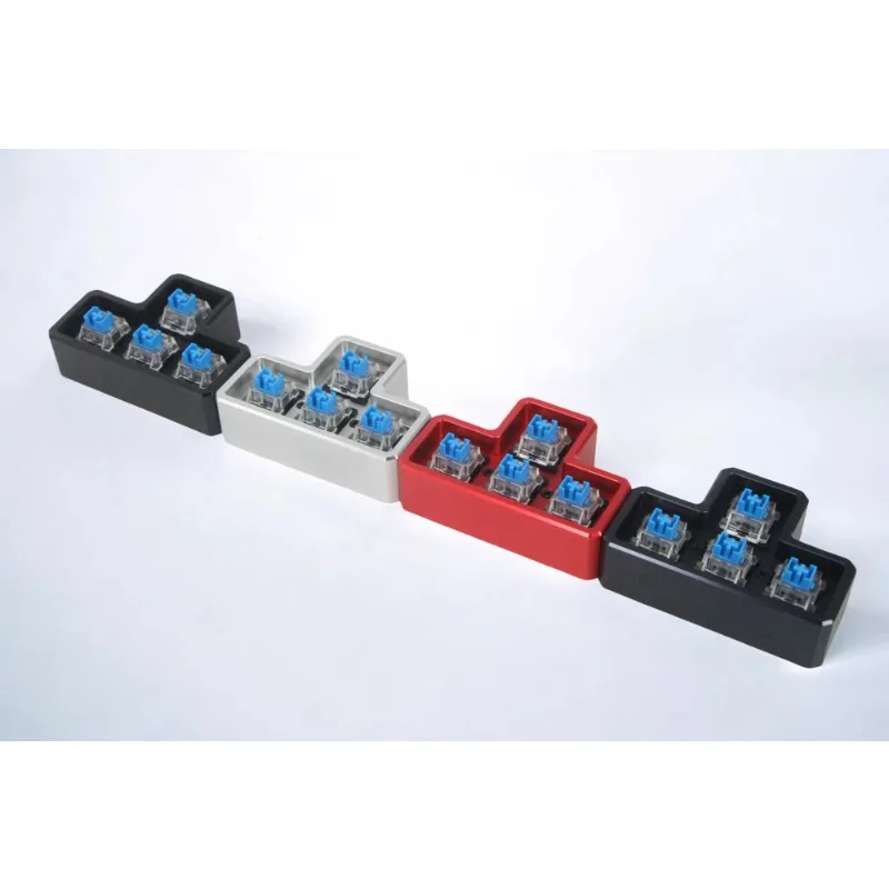 أغطية مفاتيح مؤكسدة باستخدام الحاسب الآلي أغطية مفاتيح ذات حافة عالية الضوء غطاء مفاتيح ميكانيكي صغير مناسب لسيناريوهات الألعاب/الهدايا/الاستخدام الشخصي