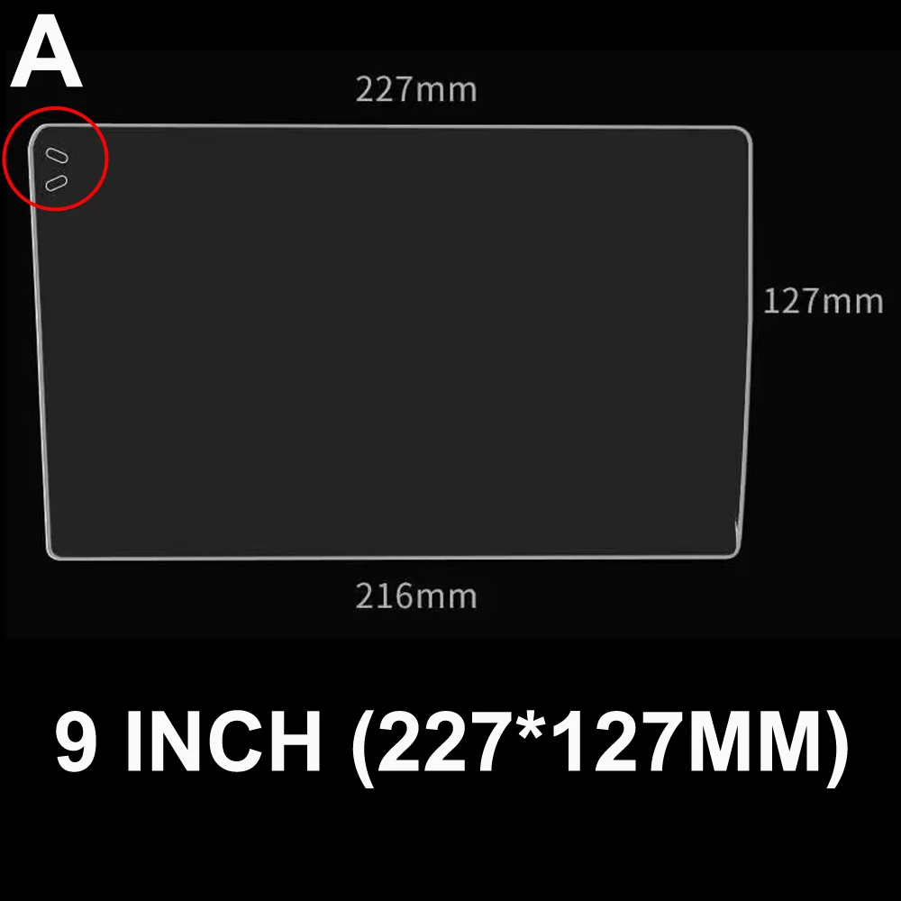 Tempered Glass Screen Protector for 9\