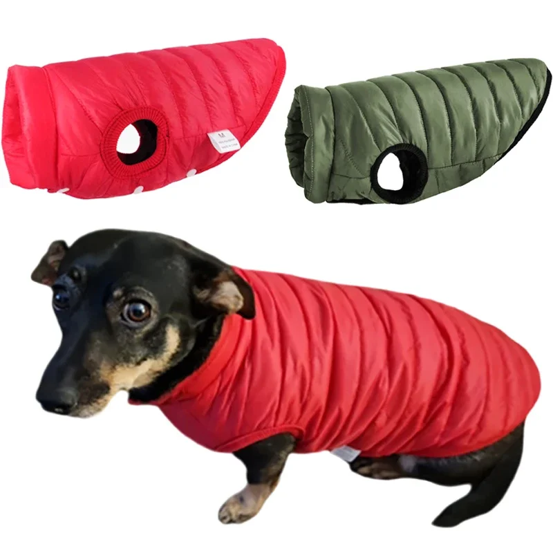 Pet Warm Winter Clothes Puppy Soft Jacket Dog Vest for Small Dogs Kitten Coat Chihuahua French Bulldog Outfits Yorkie Costumes