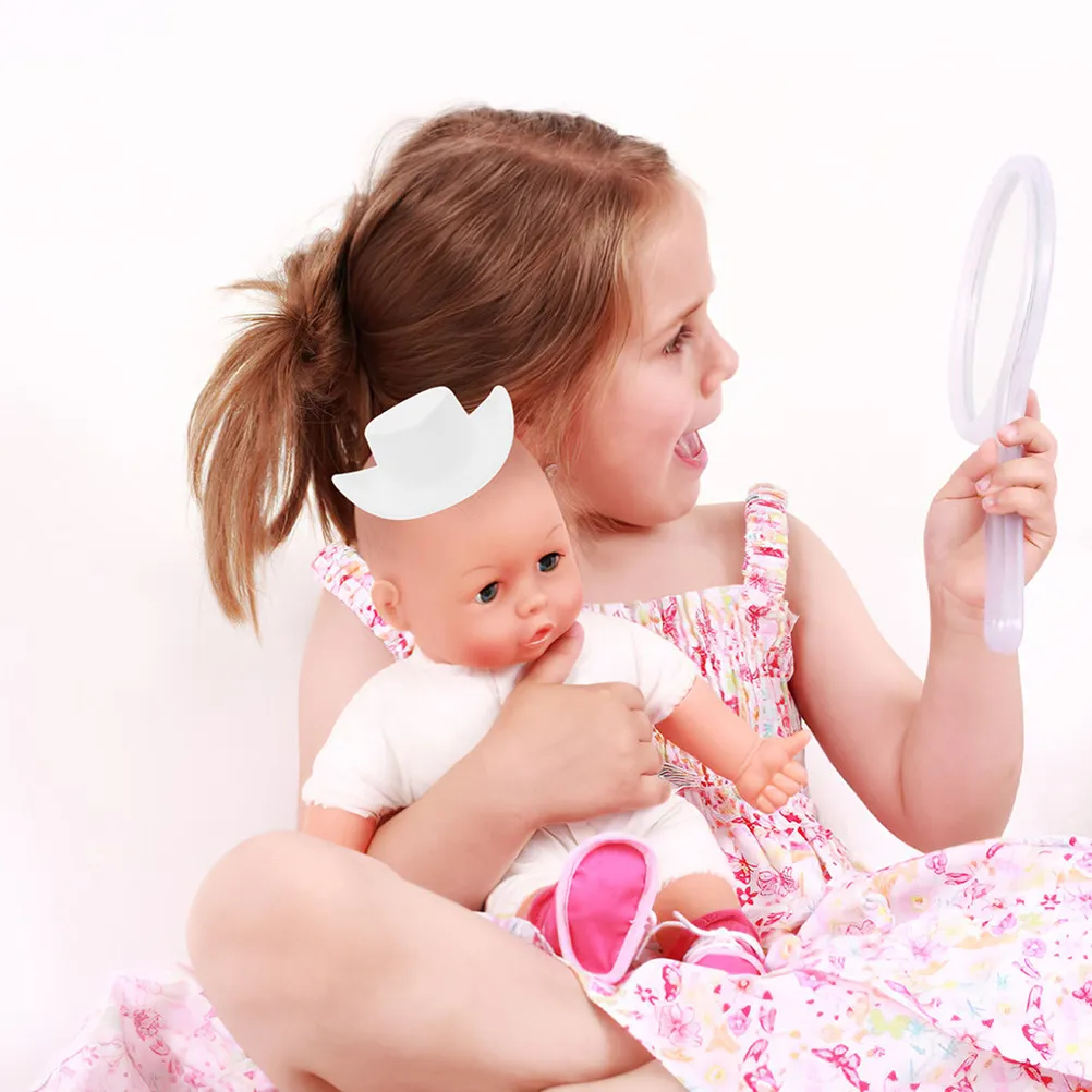 

30 шт. миниатюрных ковбойских шляпок, очаровательные аксессуары для рукоделия, для заколок для волос, украшения сумок и DIY-проектов