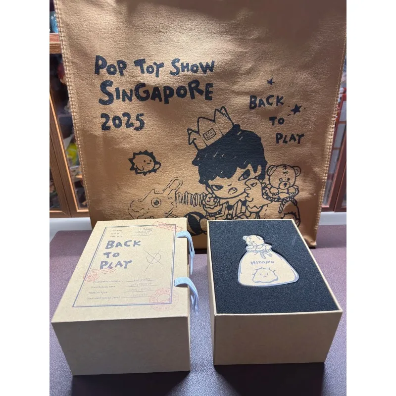 Popmart hirono série brisa de verão/soda laranja/harca para uma estatueta alienígena pts edição limitada estatuetas de brinquedo de coleção da moda