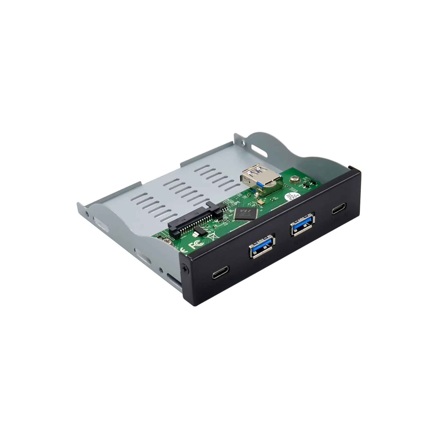 SUNWEIT ST662 Компьютерные аксессуары Передняя панель 4 порта 3,5 "передняя часть USB3.1 2A2C 820 USB-концентратор Разветвитель Внутренний комбинированный кронштейн Адаптер