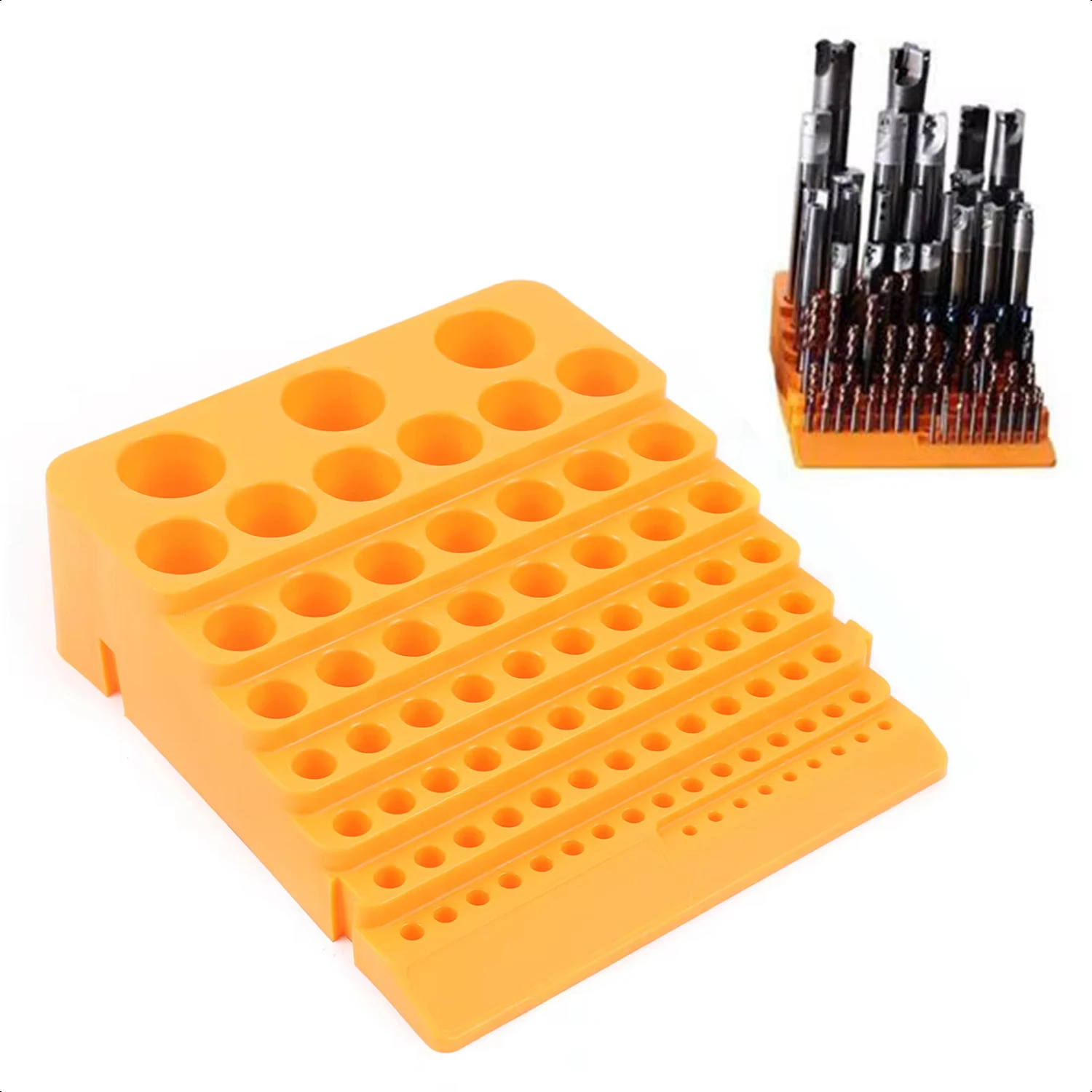 84 Hole Pp Portable Milling Cutter  Box  Household Products Can  Spliced Wood drill bits Drill bits for aluminum Circle cutter