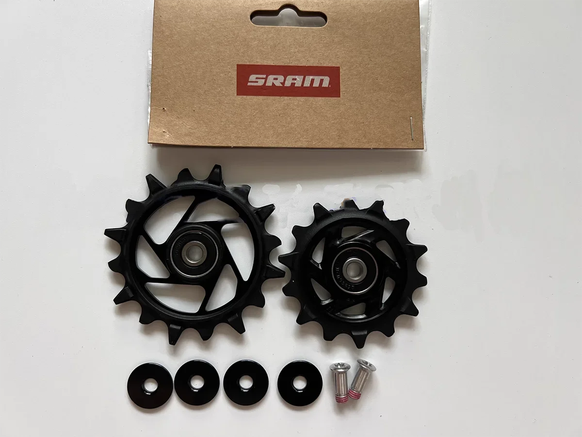 

SRAM SPARE PARTS RD PULLEY WHEEL KIT XX T-TYPE EAGLE AXS 11.7518.104.007 FOR XX Eagle Transmission Derailleur