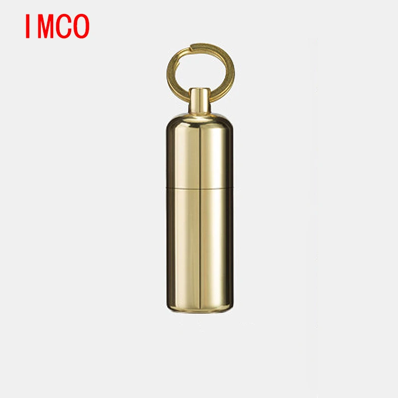IMCO Mini Oil Lighter 6100 piccolo accendino a cherosene accendino a benzina portatile in ottone accendino a arachidi 50*13mm