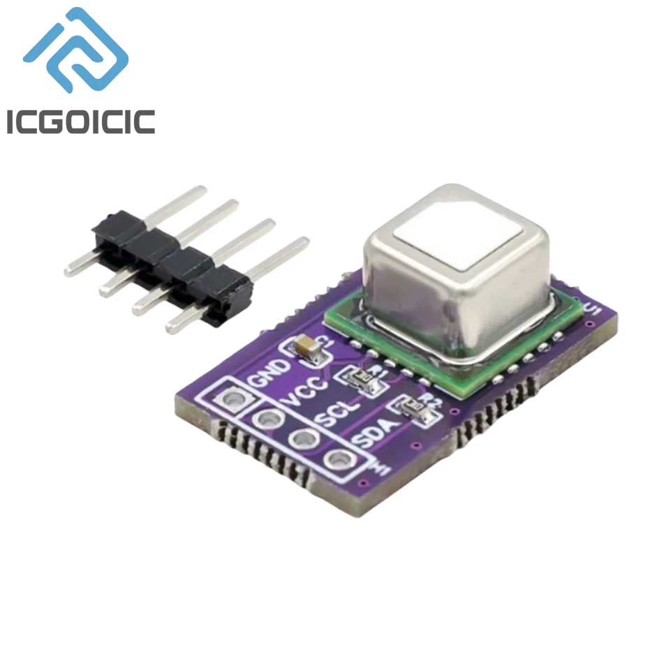 SCD40 SCD41 Gas Sensor Module Detects CO2 Carbon Dioxide Temperature and Humidity In One Sensor I2C Communication