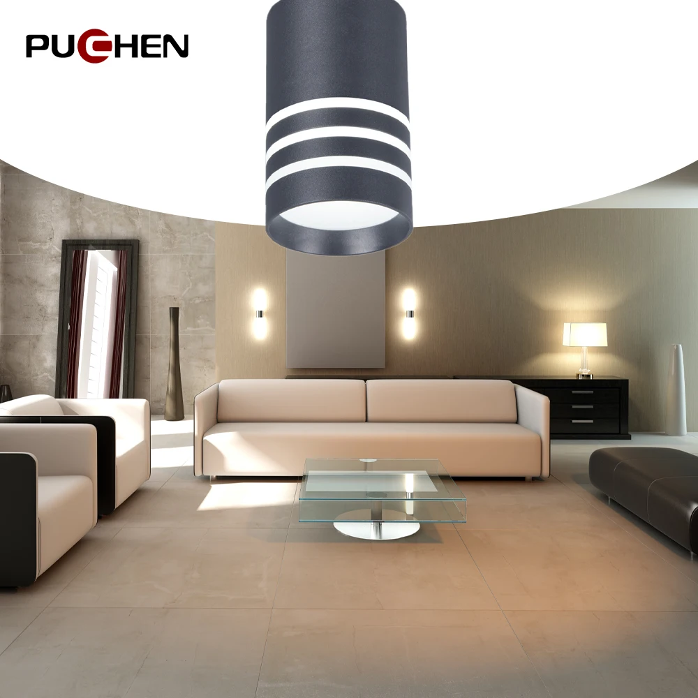 Puchen Waterdichte IP65 Led Downlight Thuis Decoratieve Plafondlamp Opbouw Outdoor Badkamer Slaapkamer Studie Spot Light