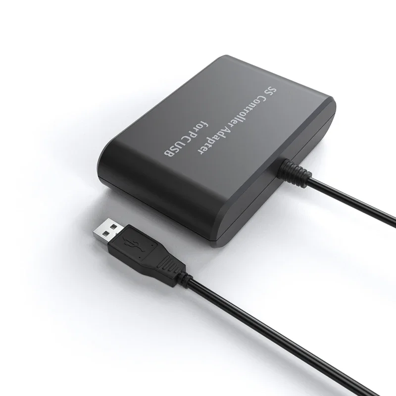 B-M USB Controller Adapter For Sega Saturn SS Controller Game Pad To PC USB Adapter Dual Port