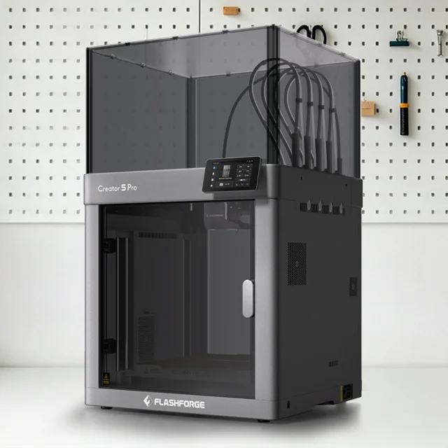 2026 New  Creator 5 Pro 4 Nozzle 3D Printer Print Size 256x256x256mm Active Chamber Heating